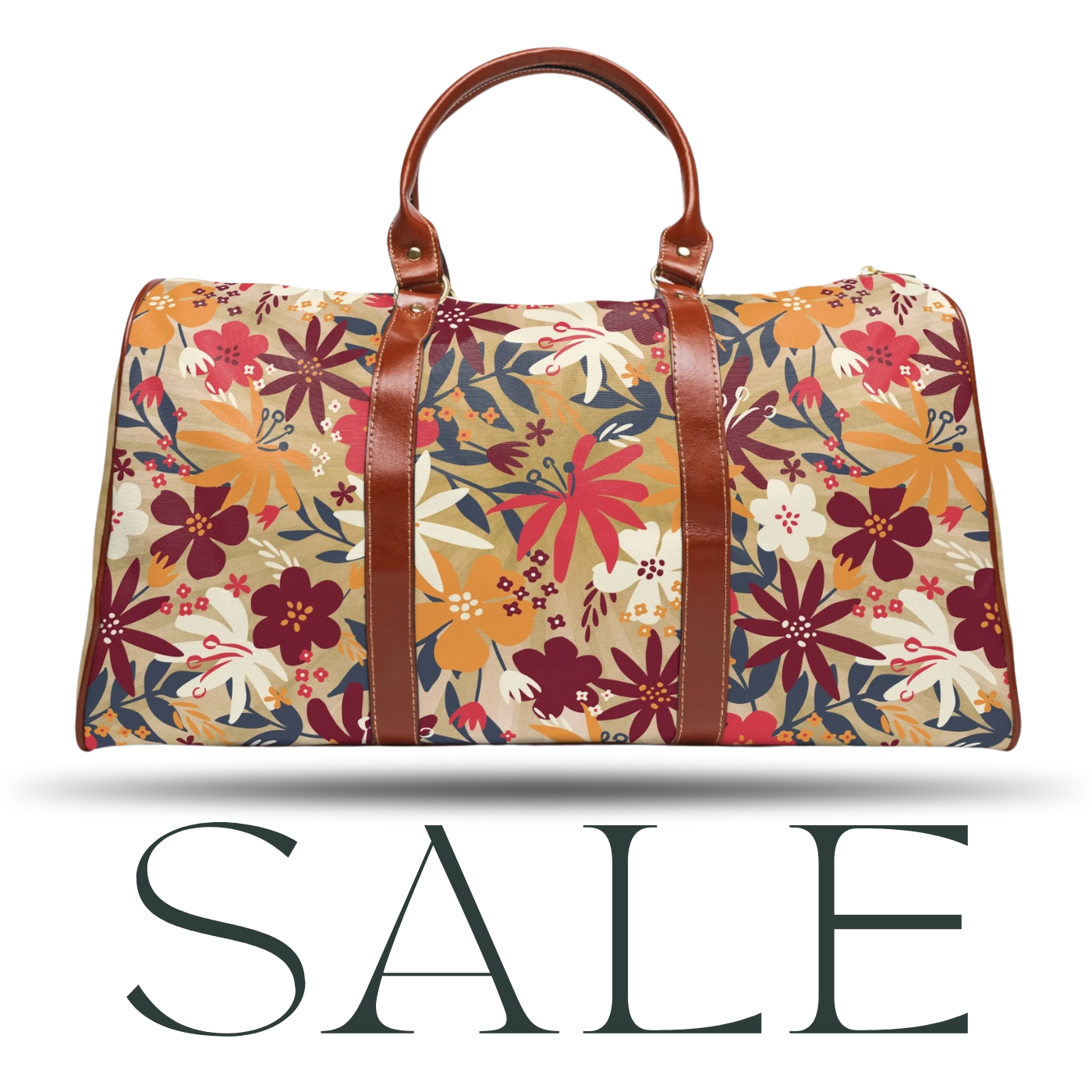 Flower pattern - Weekender bag