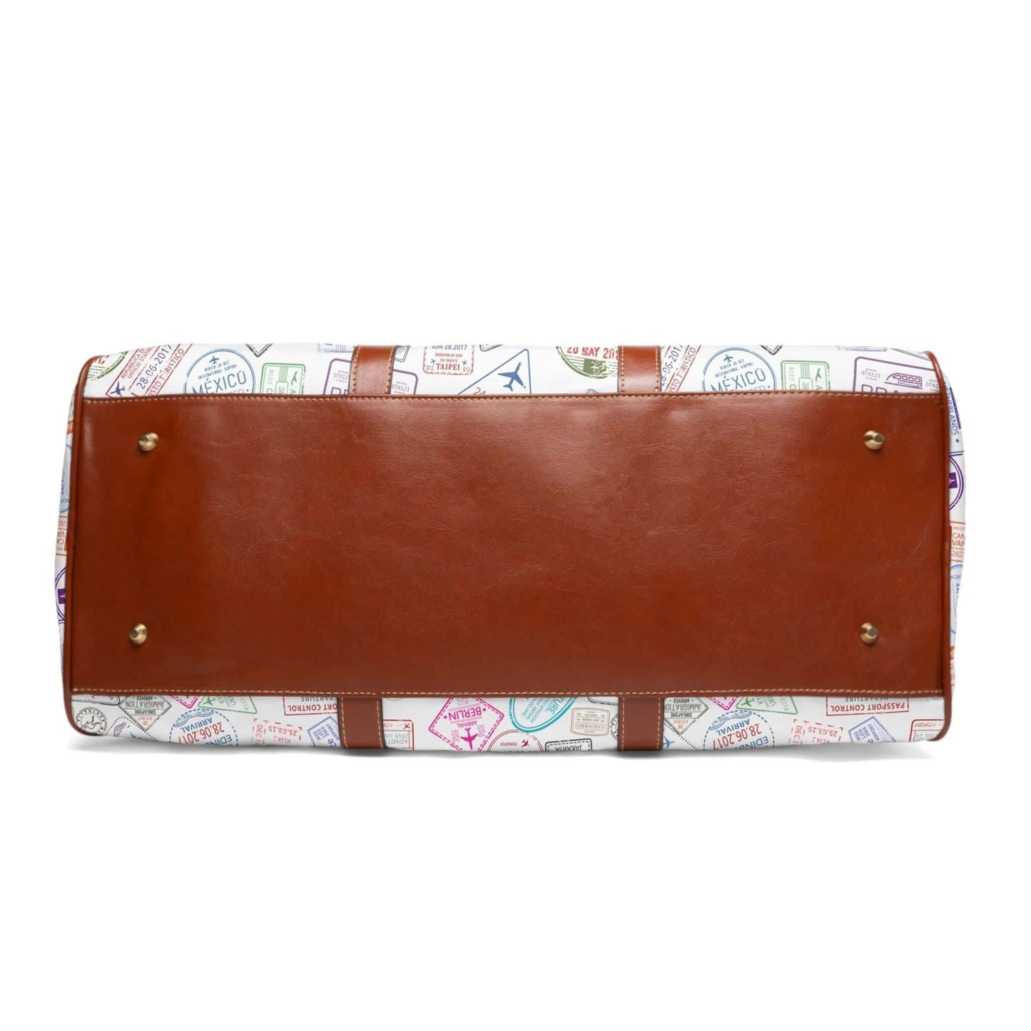 The traveler leather bag.