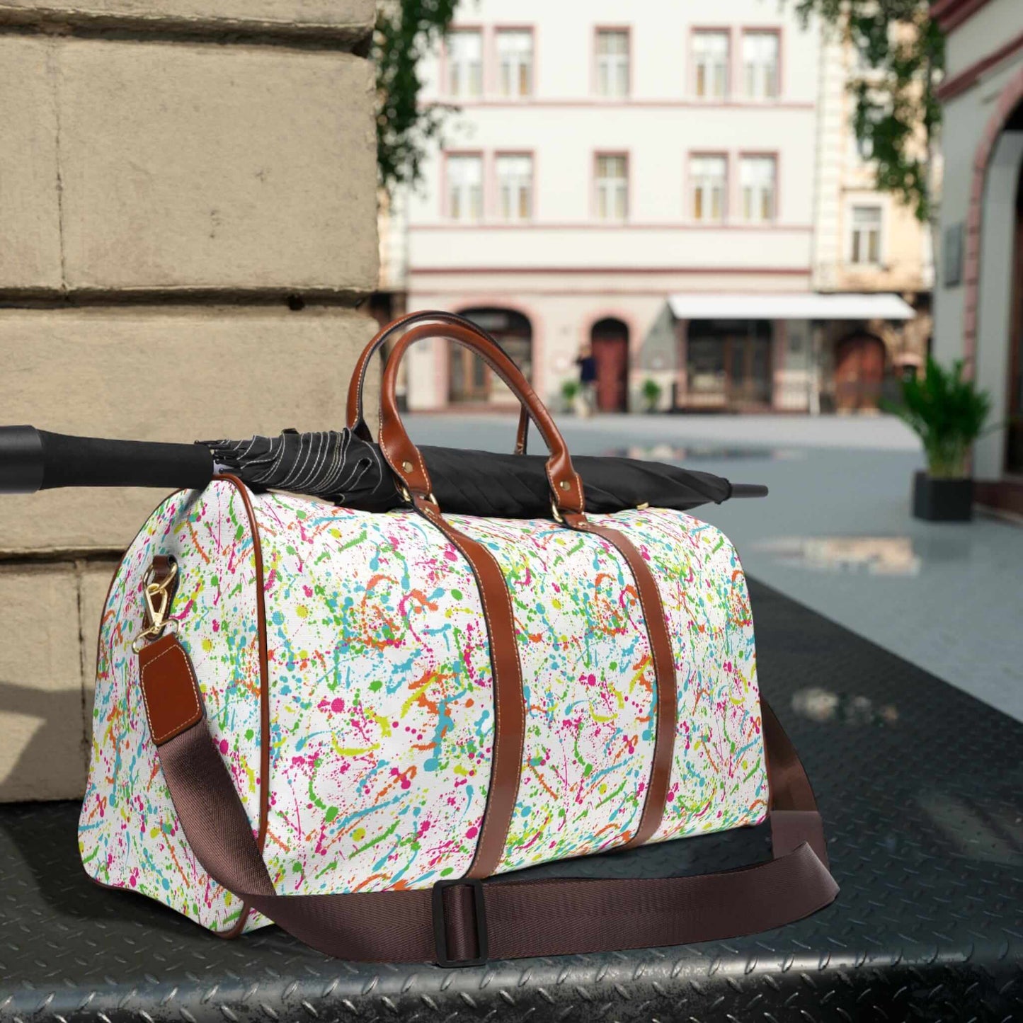 The painter leather bag.