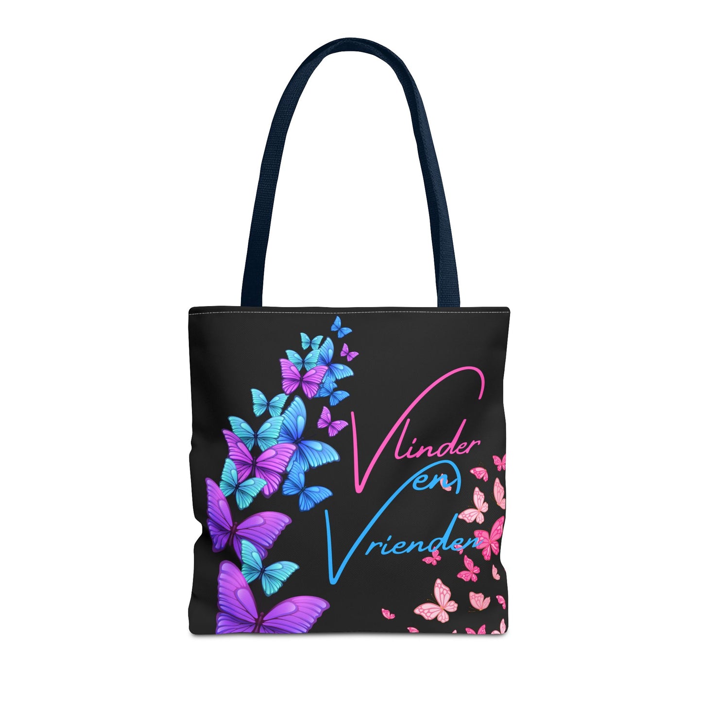 Tote Bag vlinder en vrienden blue