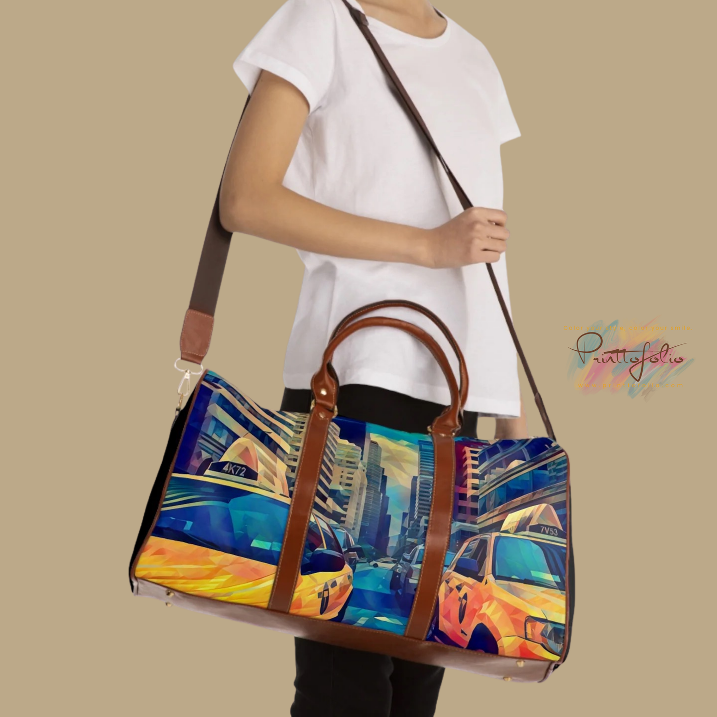 Yellow Taxi New York - Weekender bag