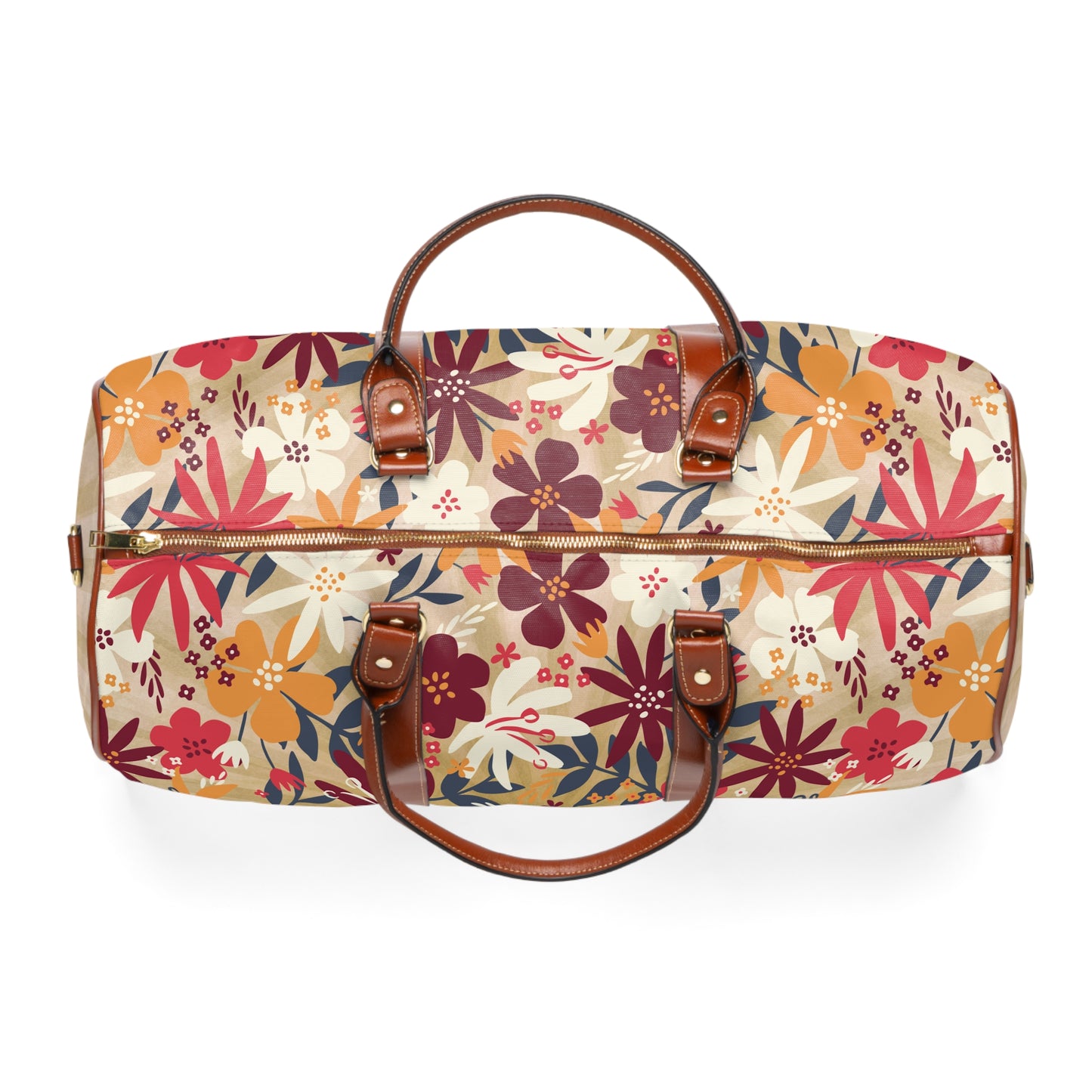 Flower pattern travel Bag.