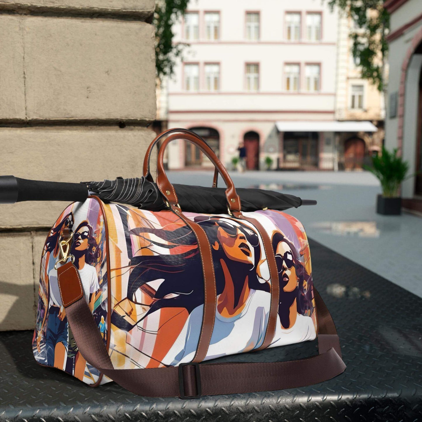 Summer Girls leather bag