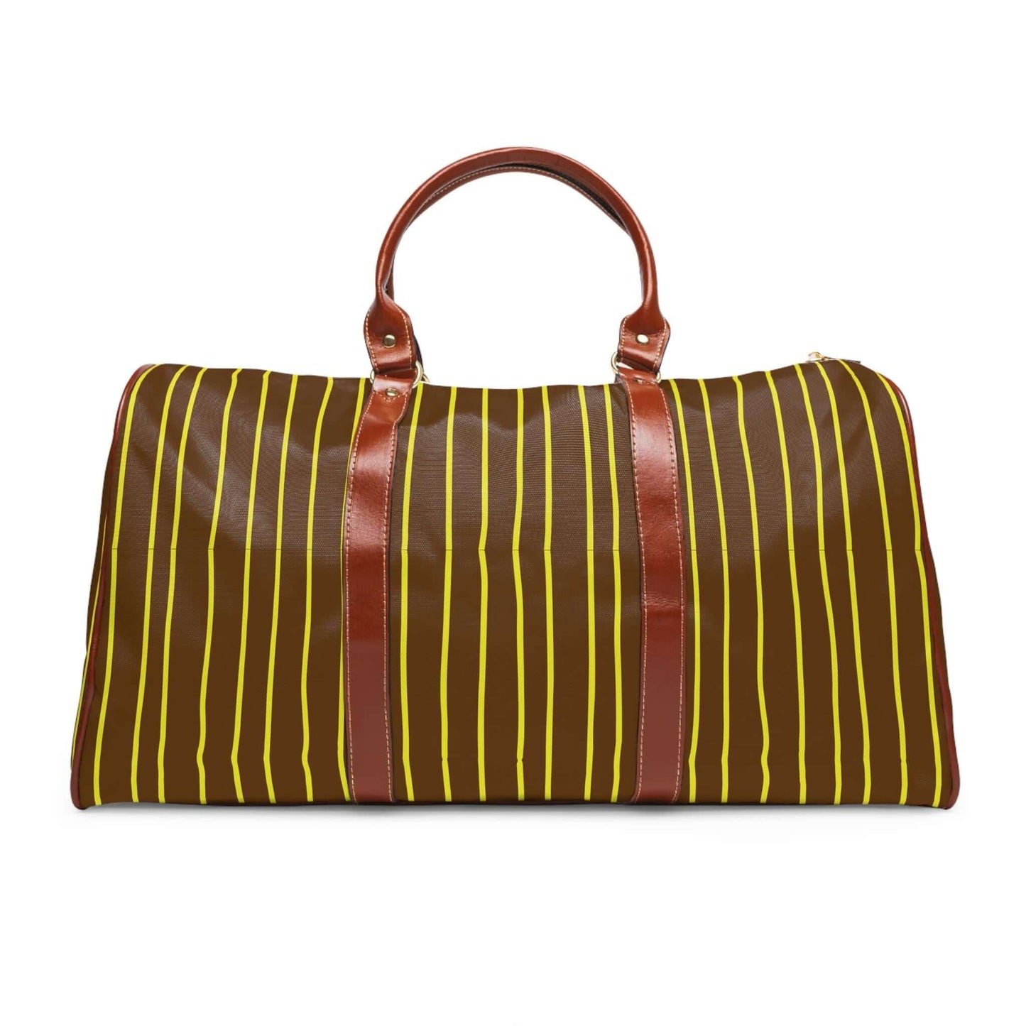 Classic stripe leather bag.