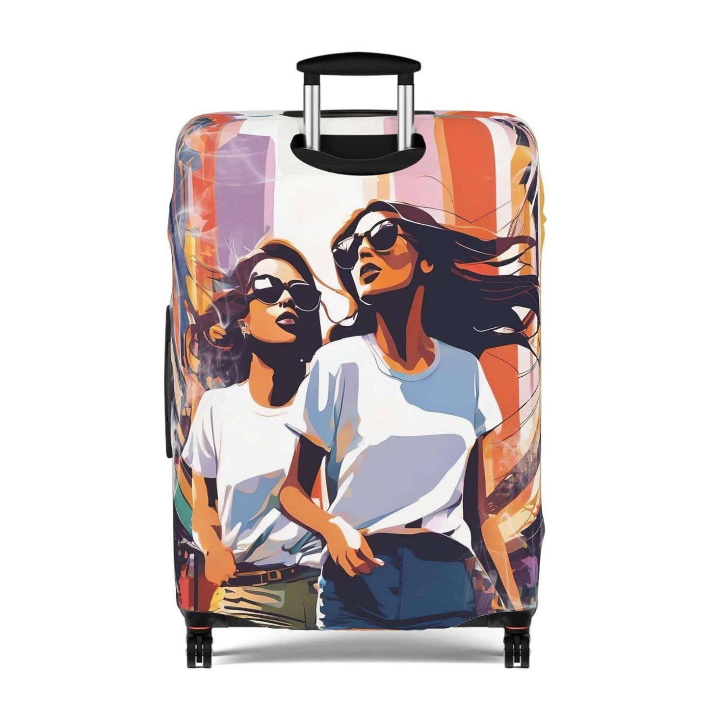 The friends suitcase protector.