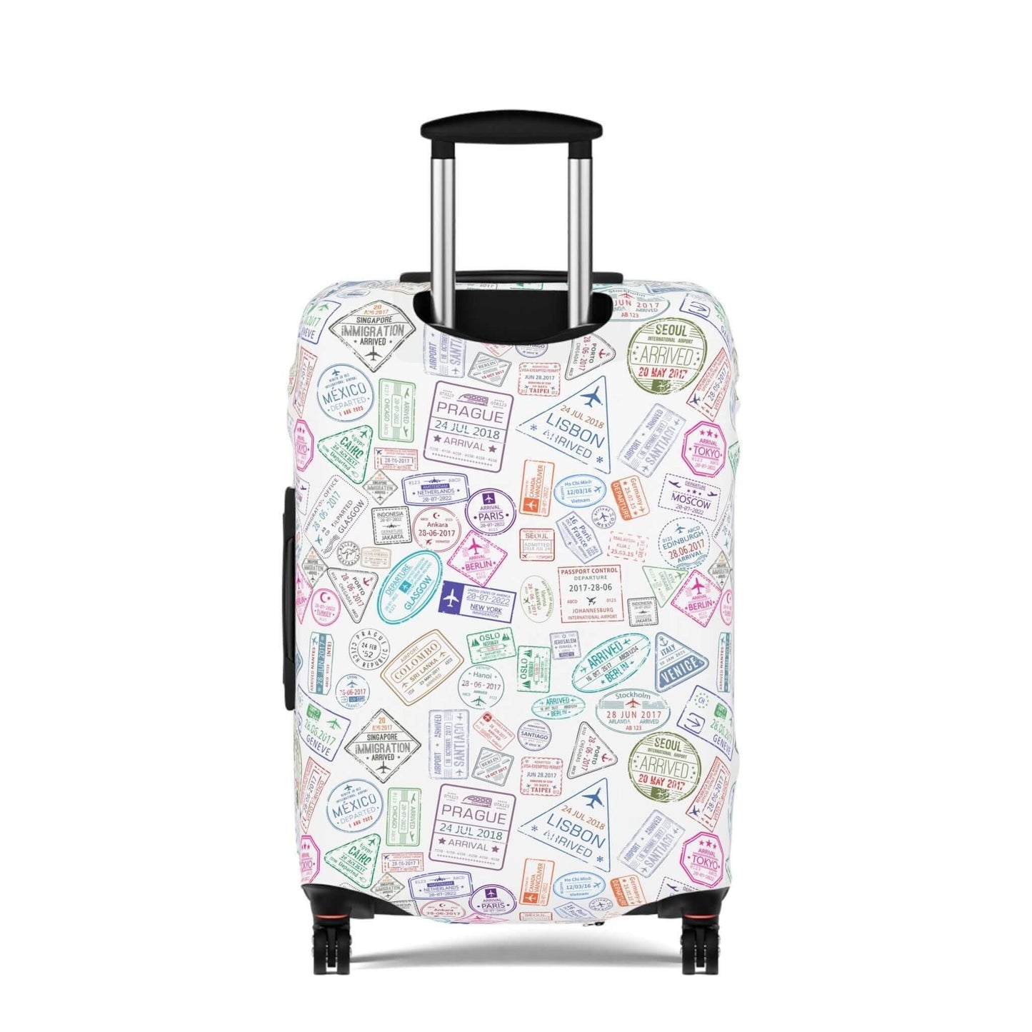 The traveler suitcase protector.
