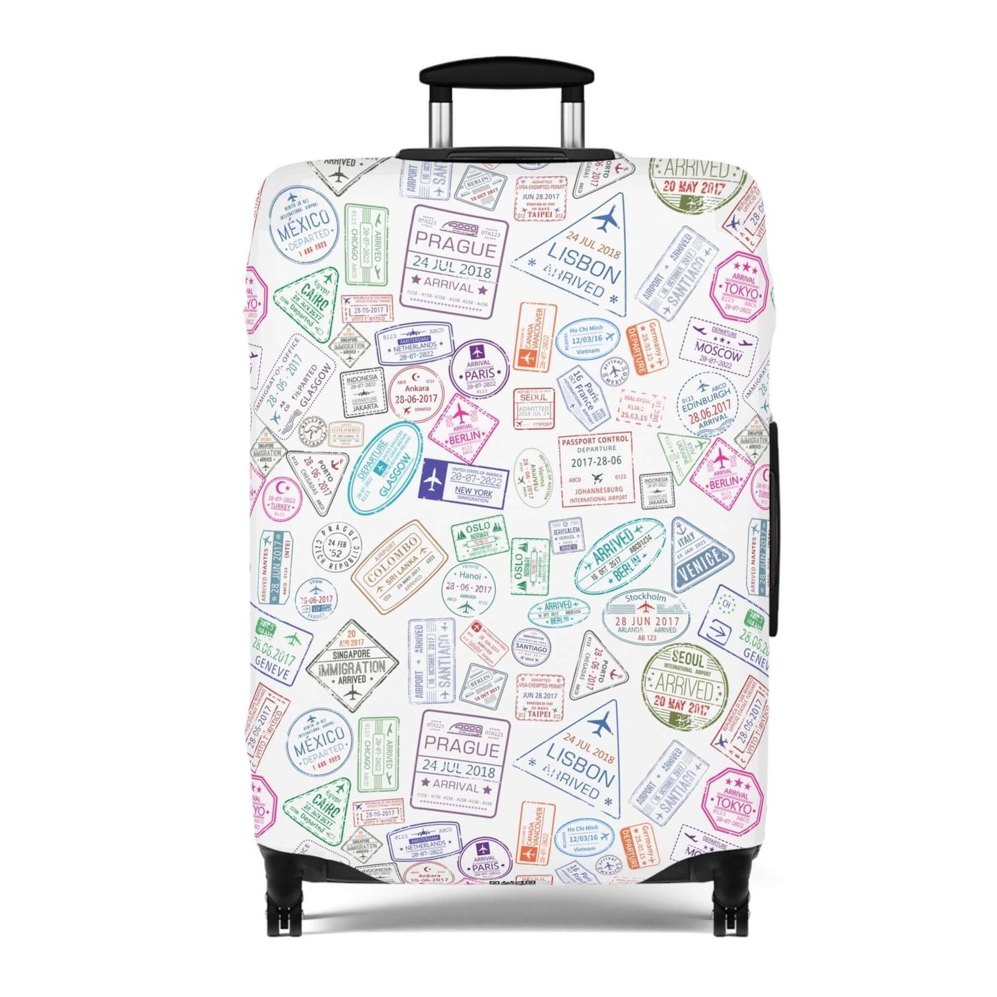 The traveler suitcase protector.