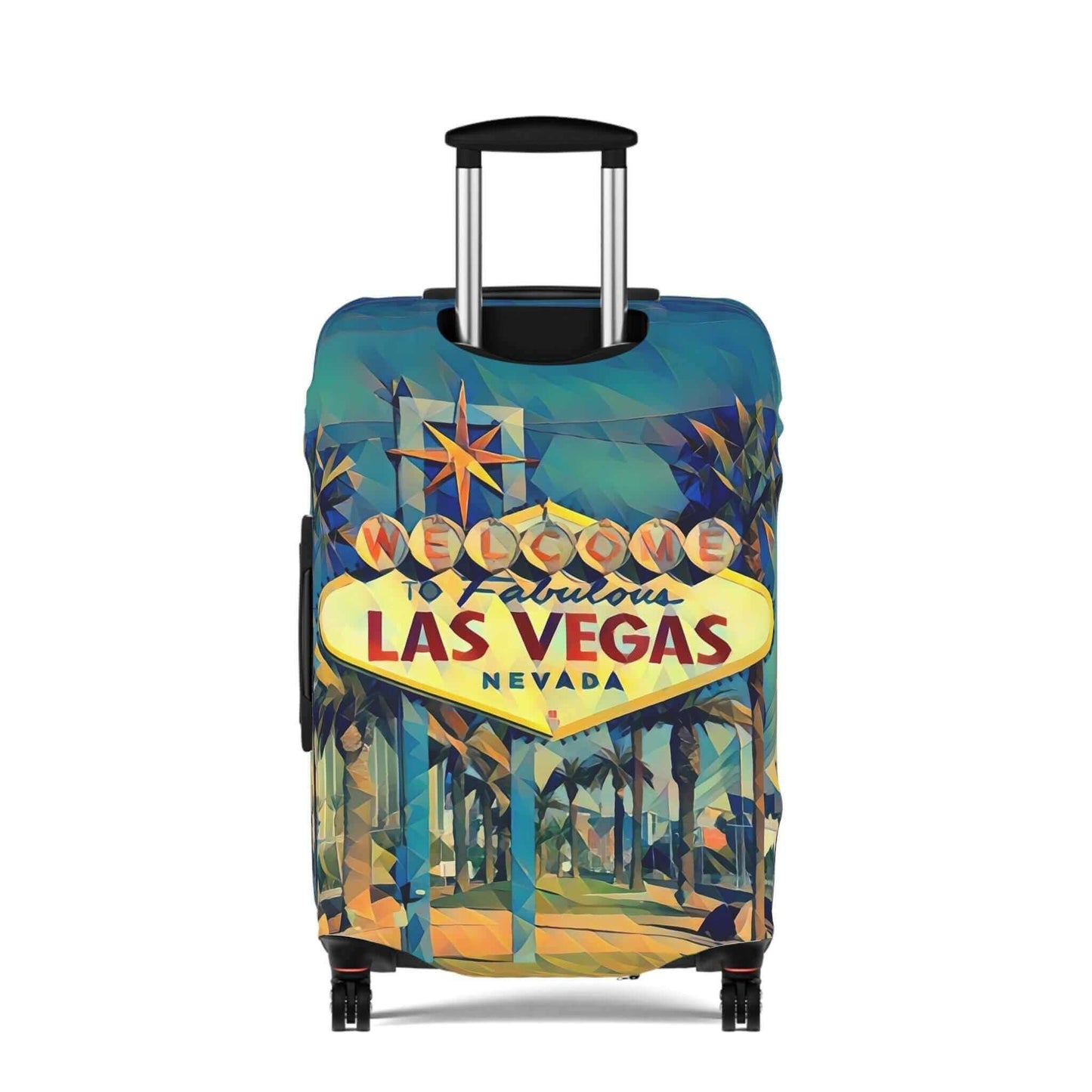 Las Vegas suitcase protector.
