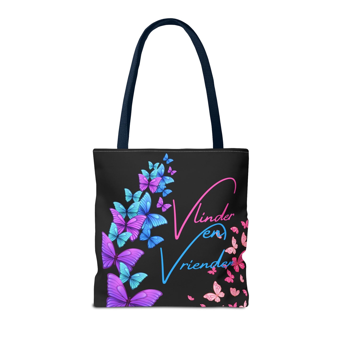Tote Bag vlinder en vrienden blue