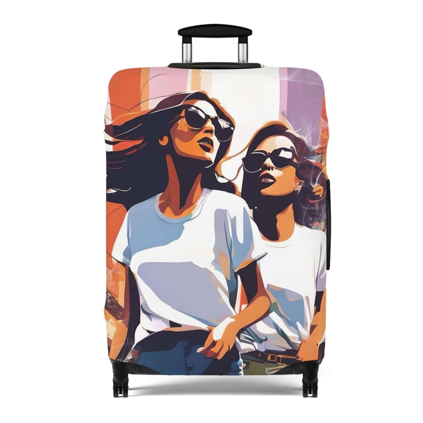 The friends suitcase protector.