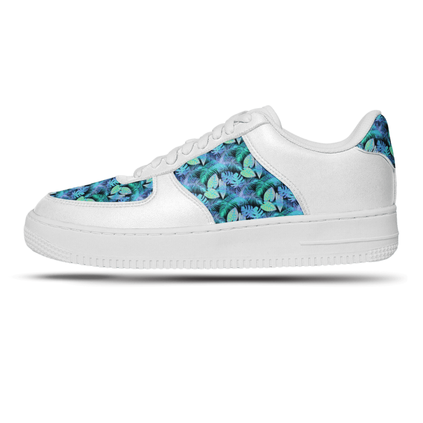 Jungle white sneakers.