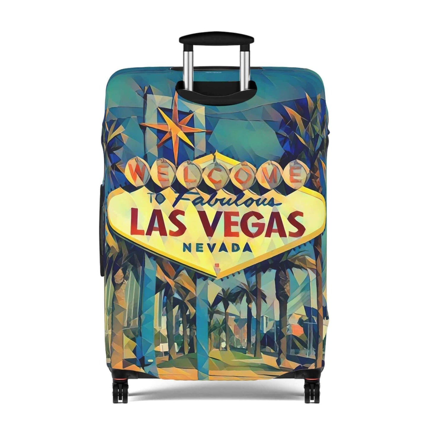 Las Vegas suitcase protector.