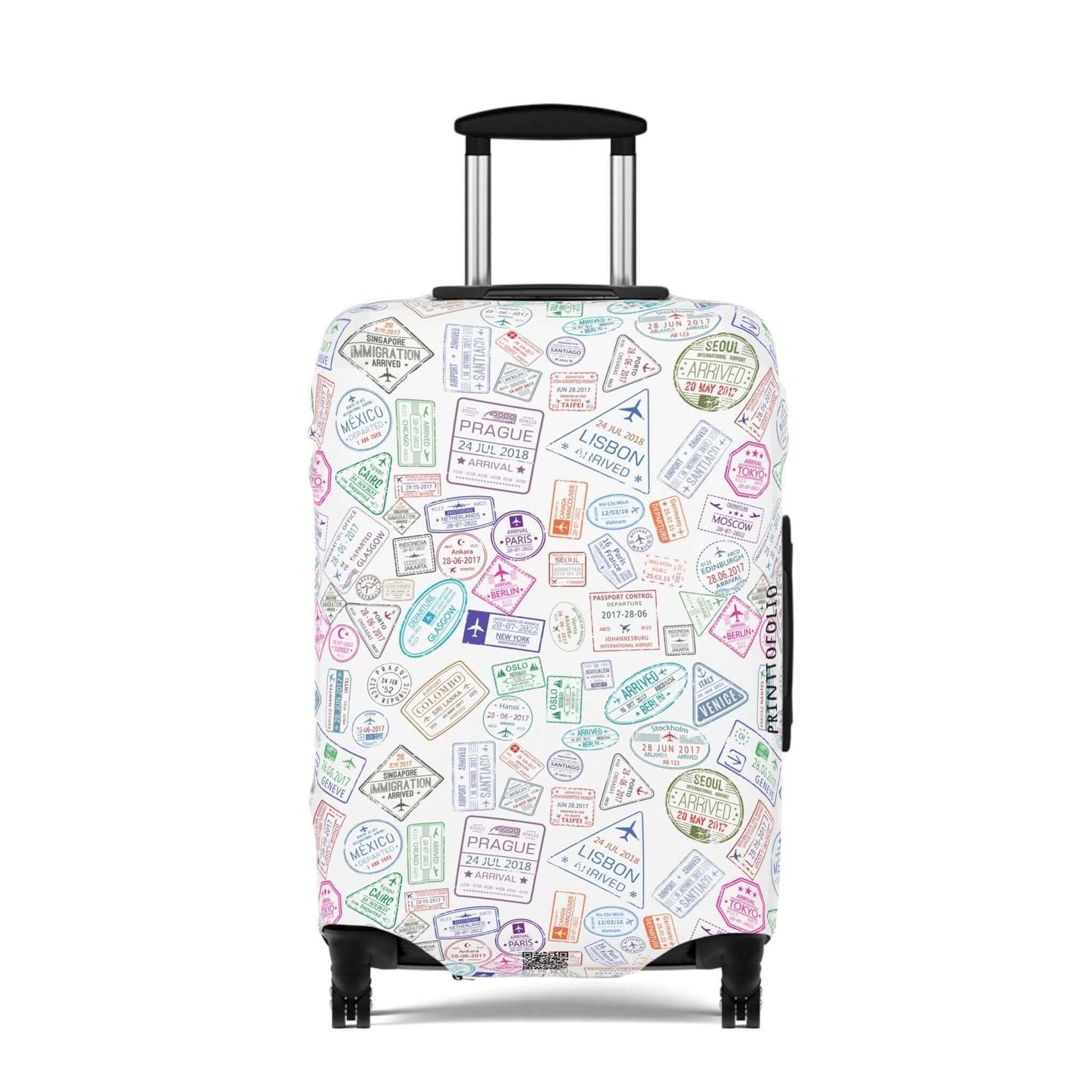 The traveler suitcase protector.
