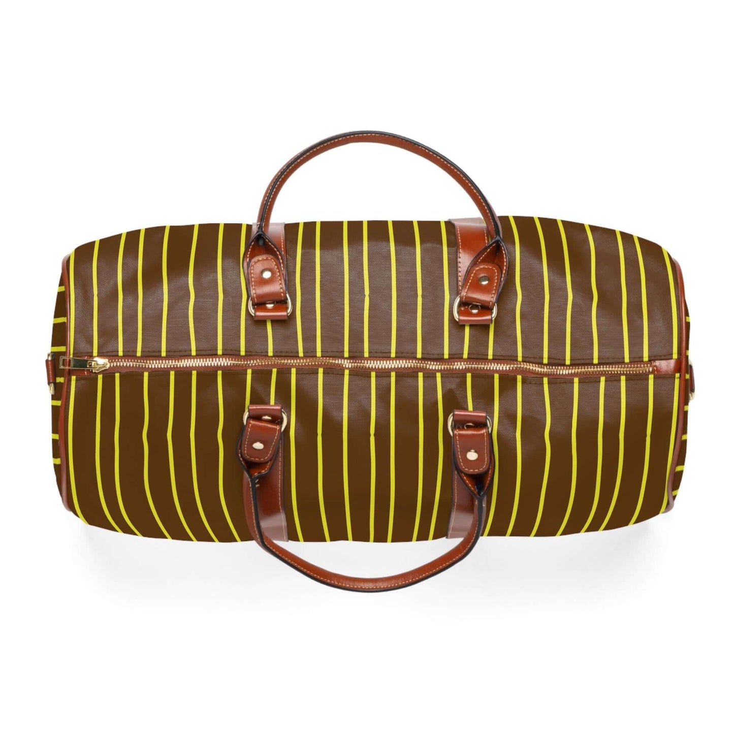 Classic stripe leather bag.