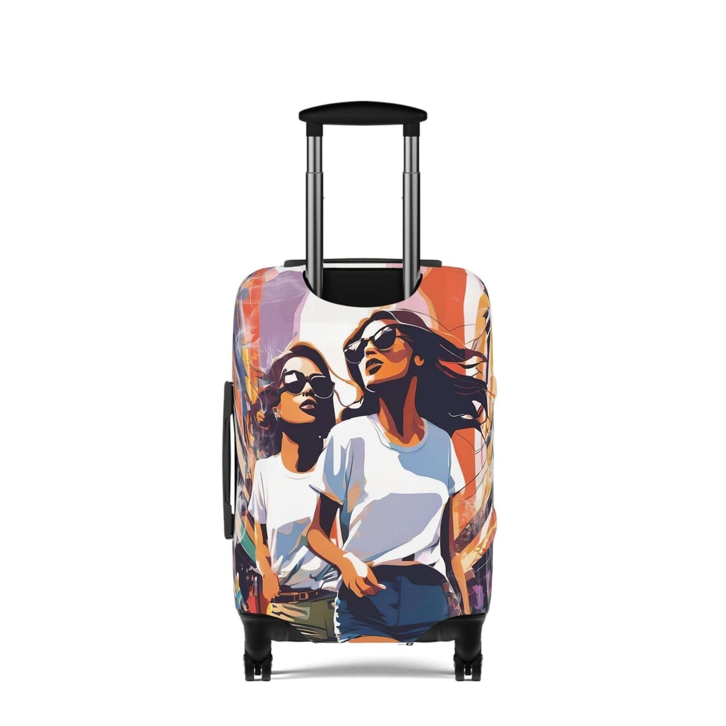 The friends suitcase protector.