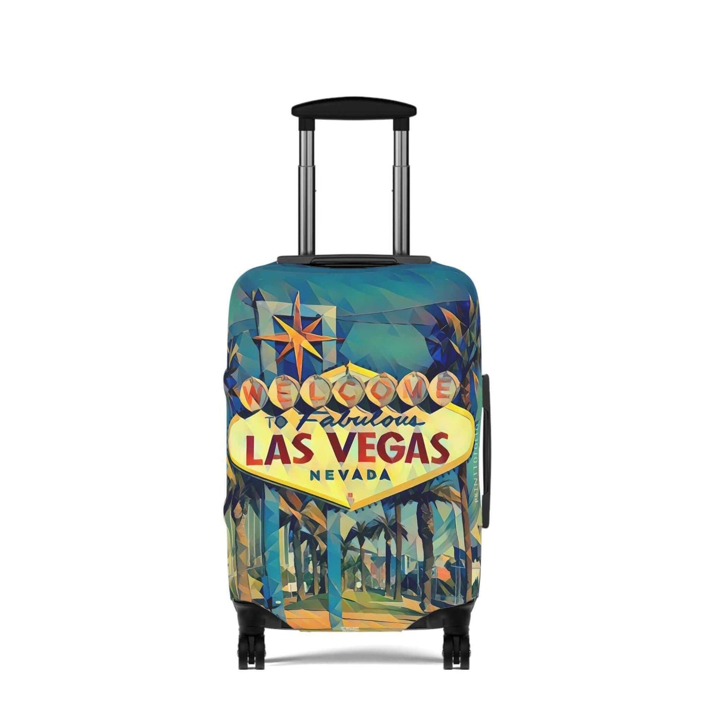 Las Vegas suitcase protector.