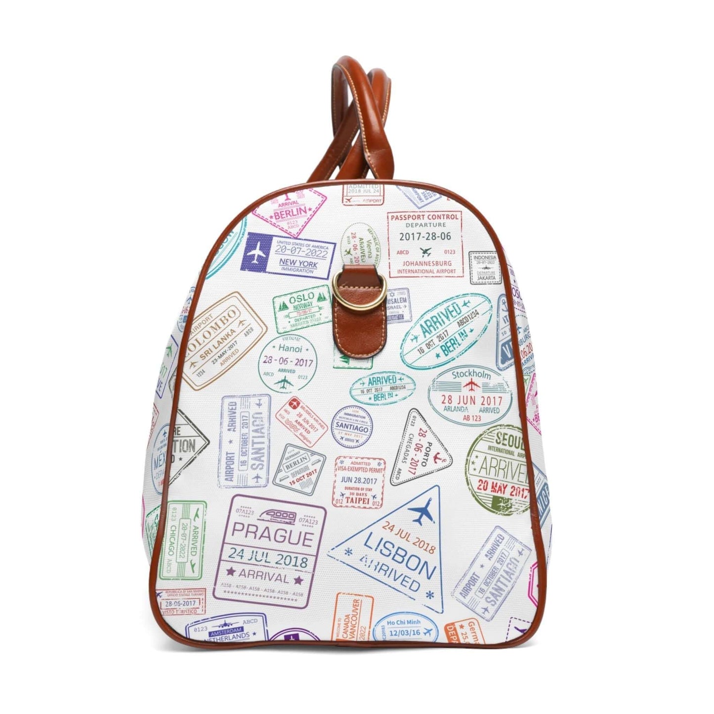 The traveler leather bag.