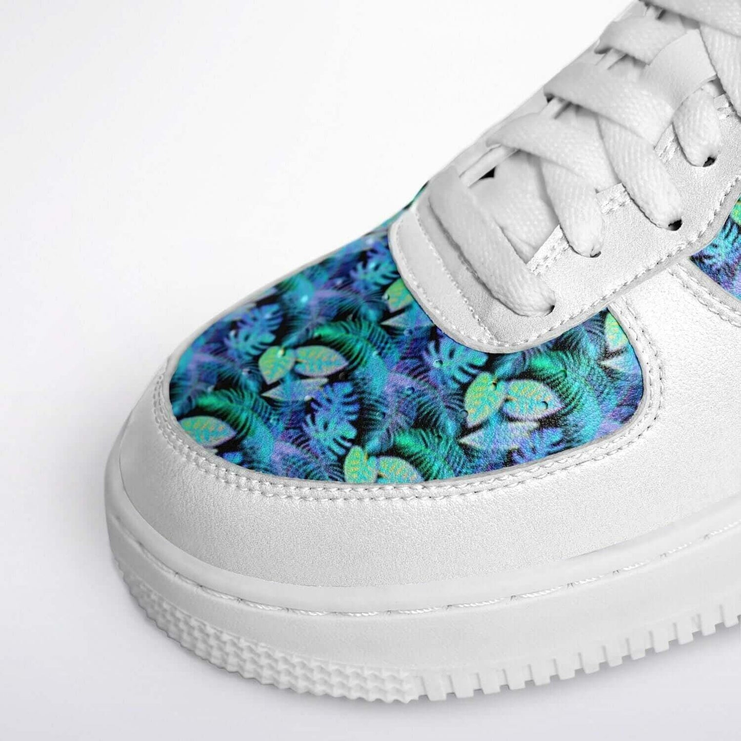 Jungle white sneakers.