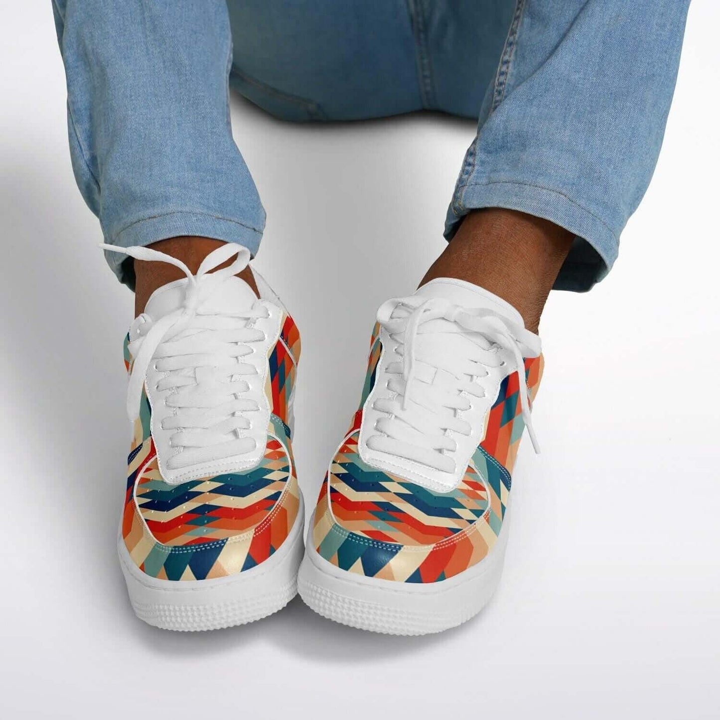 Circus white sneakers.