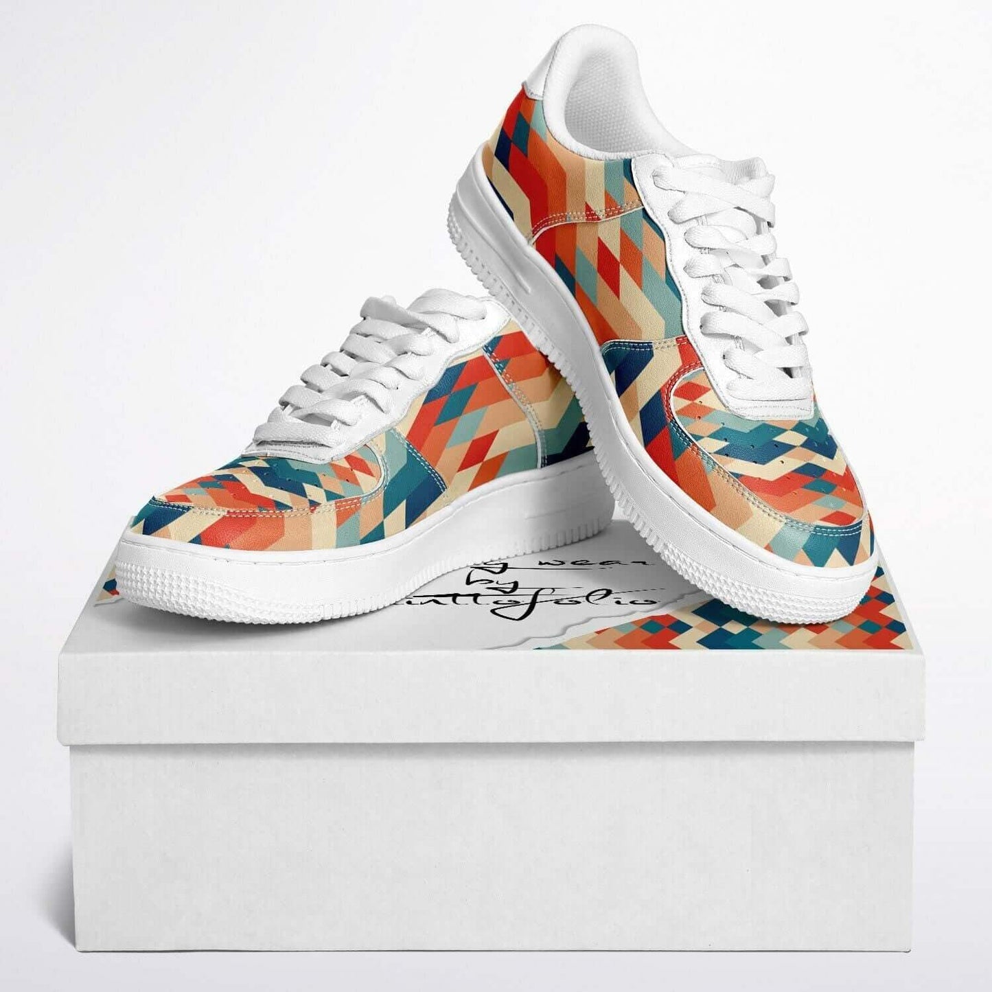 Circus white sneakers.