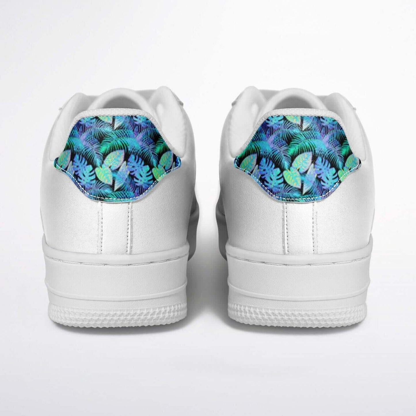 Jungle white sneakers.