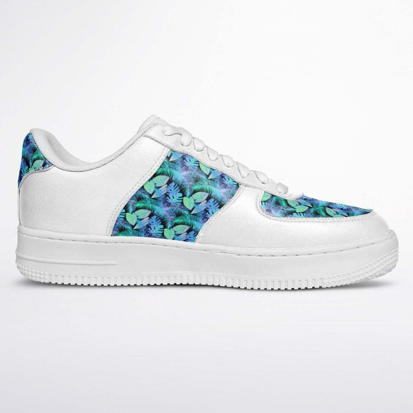 Jungle white sneakers.