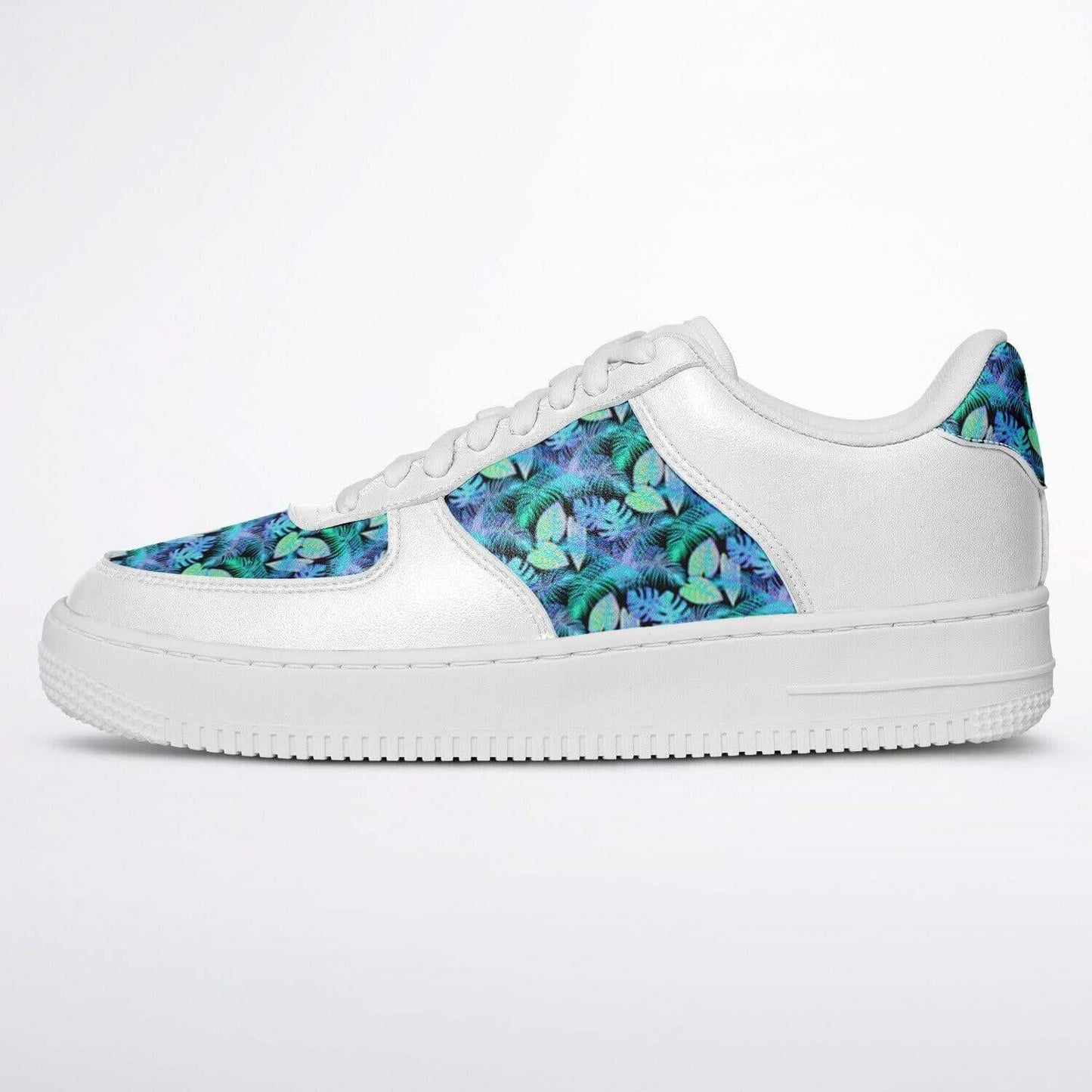 Jungle white sneakers.