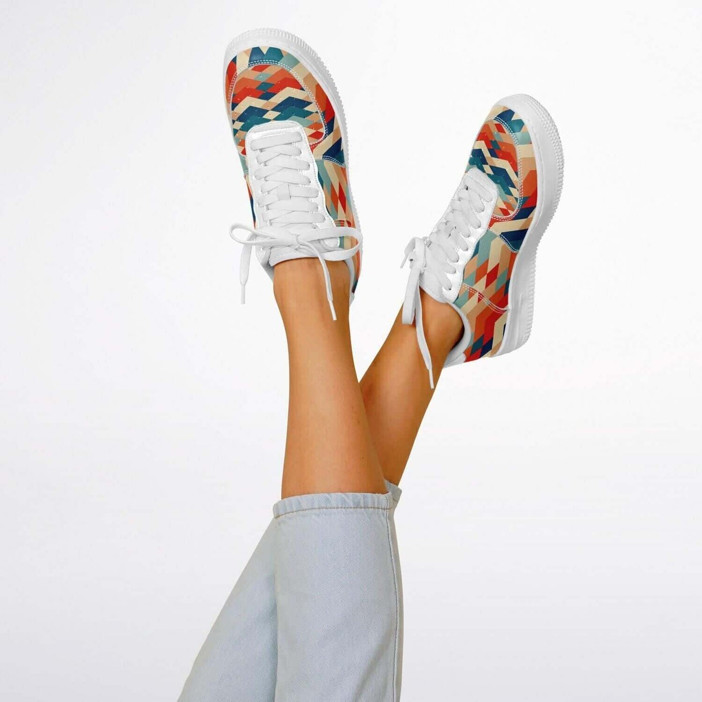 Circus white sneakers.