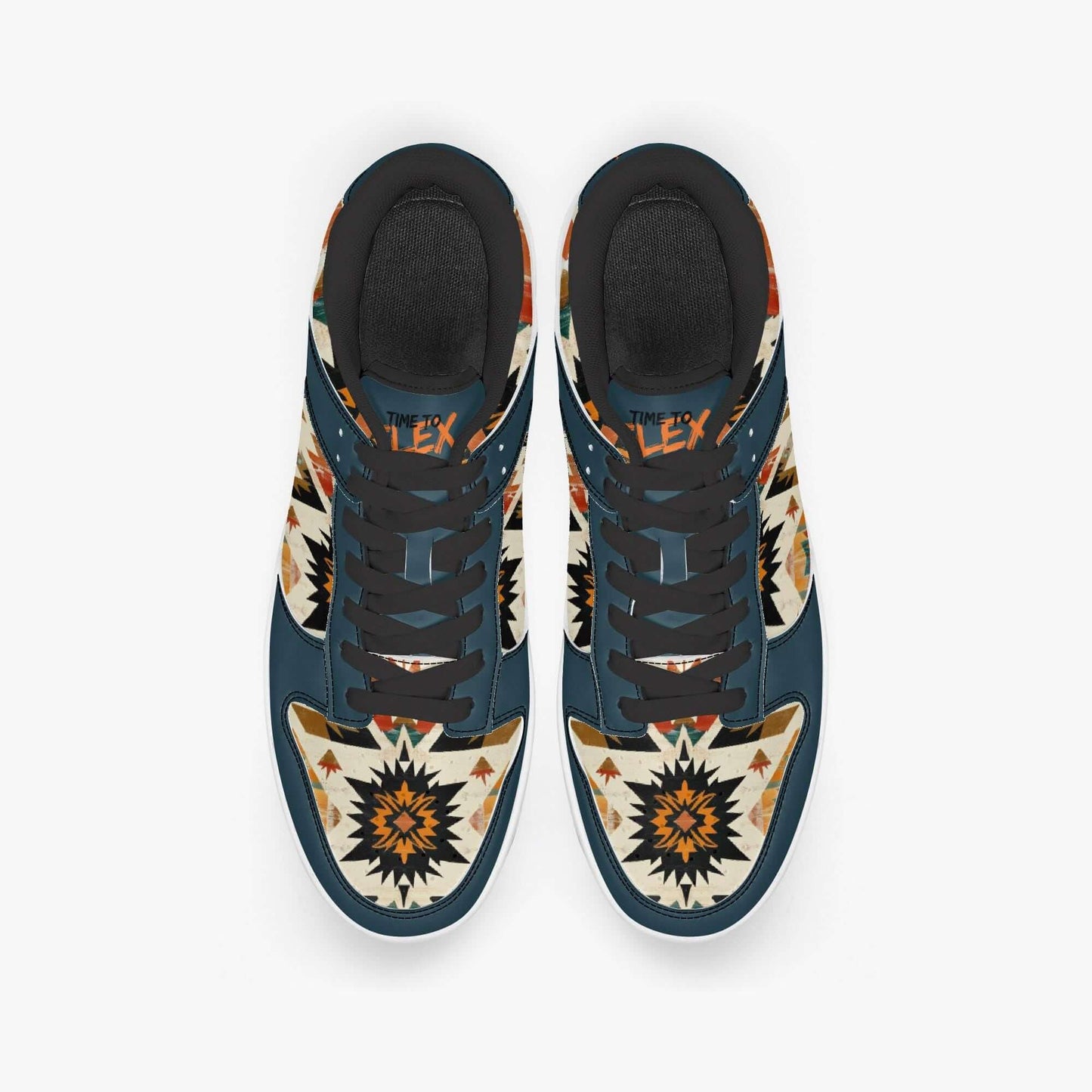 Navajo boho sneakers.