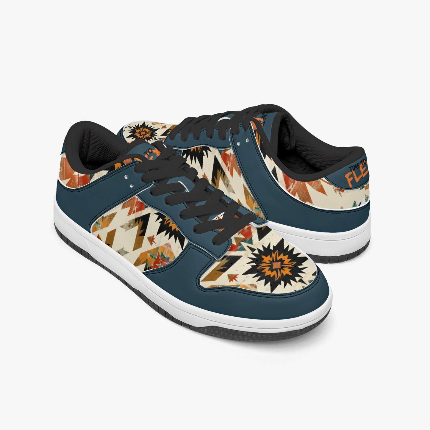 Navajo boho sneakers.
