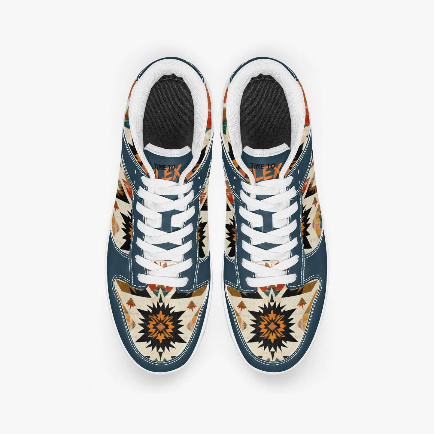 Navajo boho sneakers.
