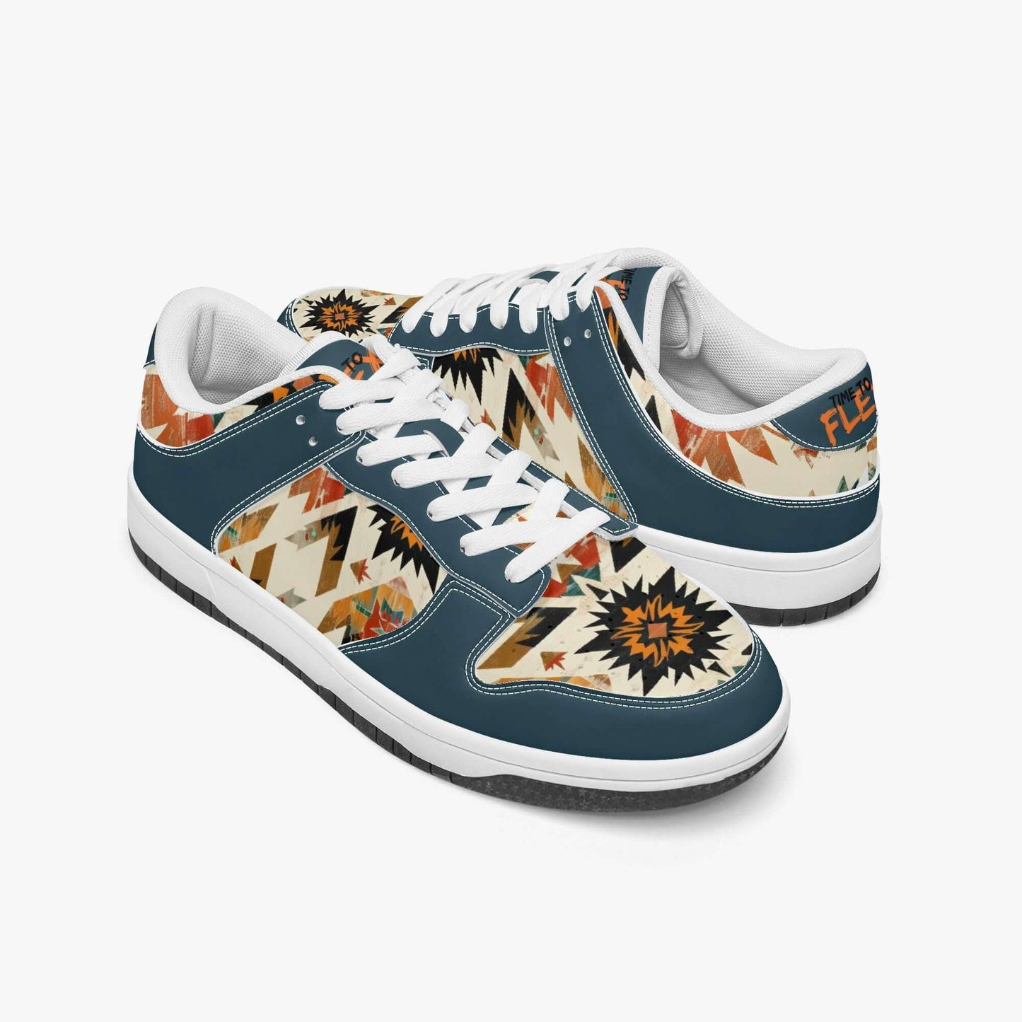 Navajo boho sneakers.