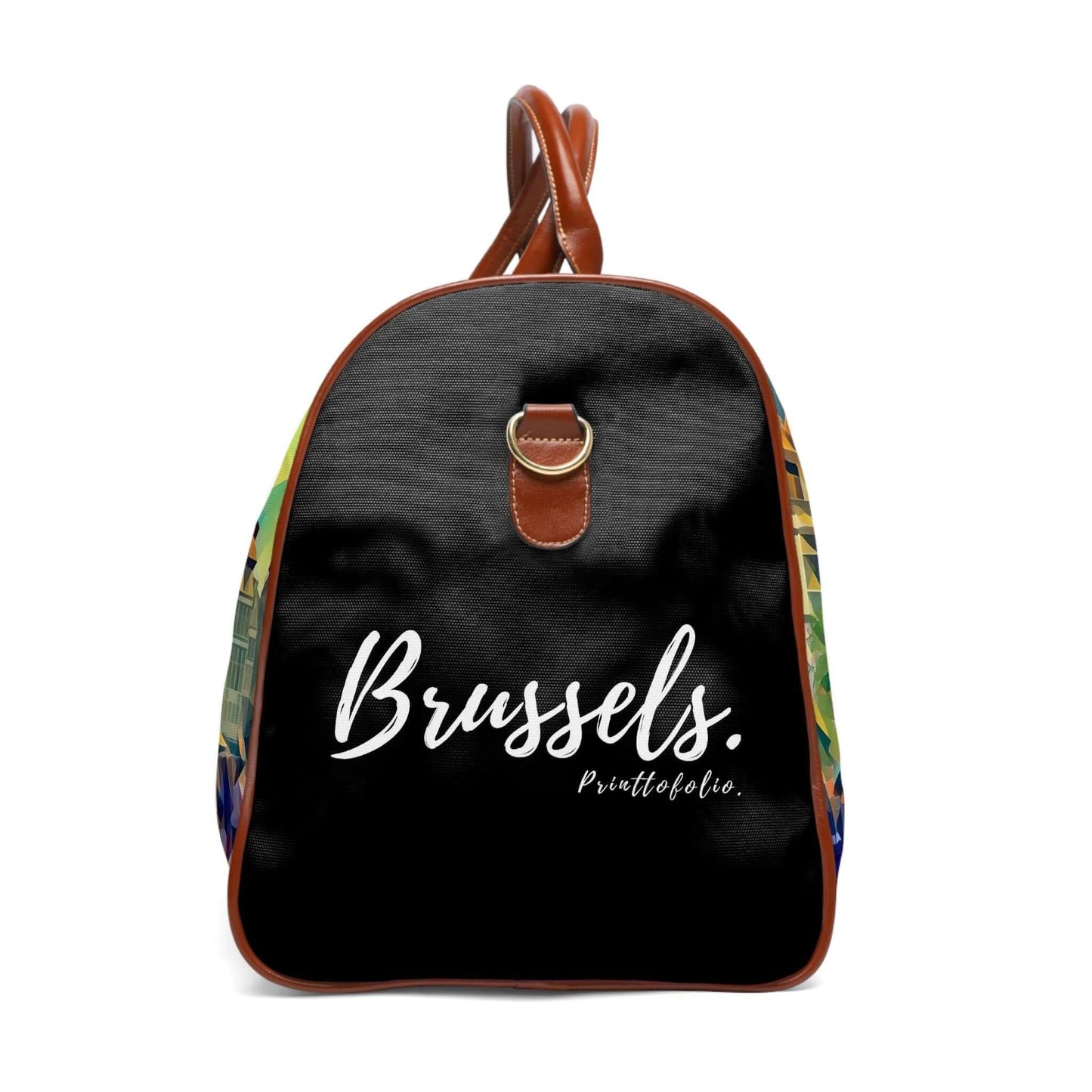 Grand Place Brussel Belgium leather bag.