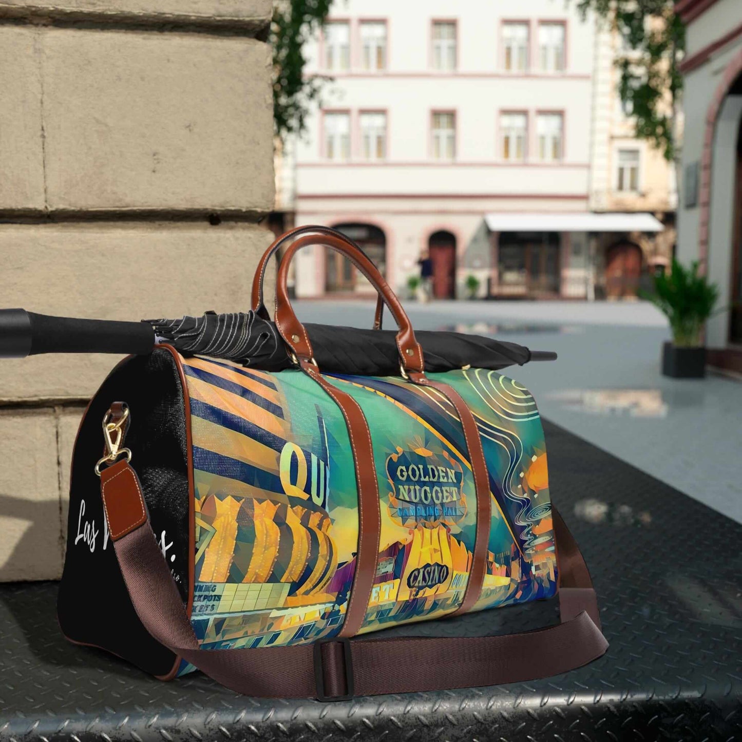 Casino Las Vegas leather bag.