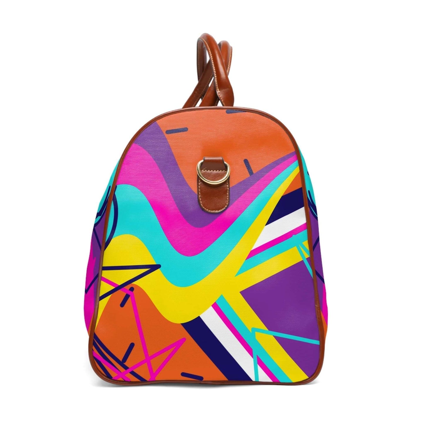 The art leather bag.