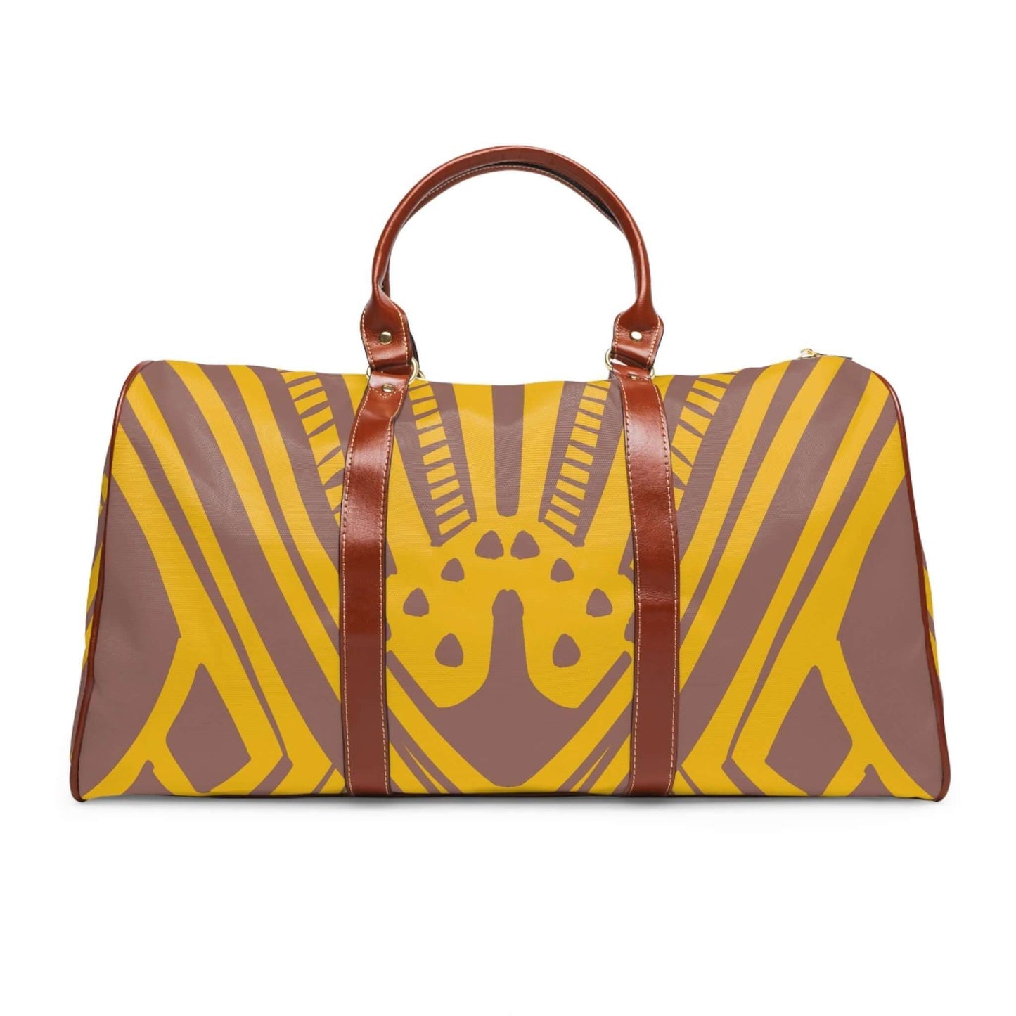 African Roots leather bag.