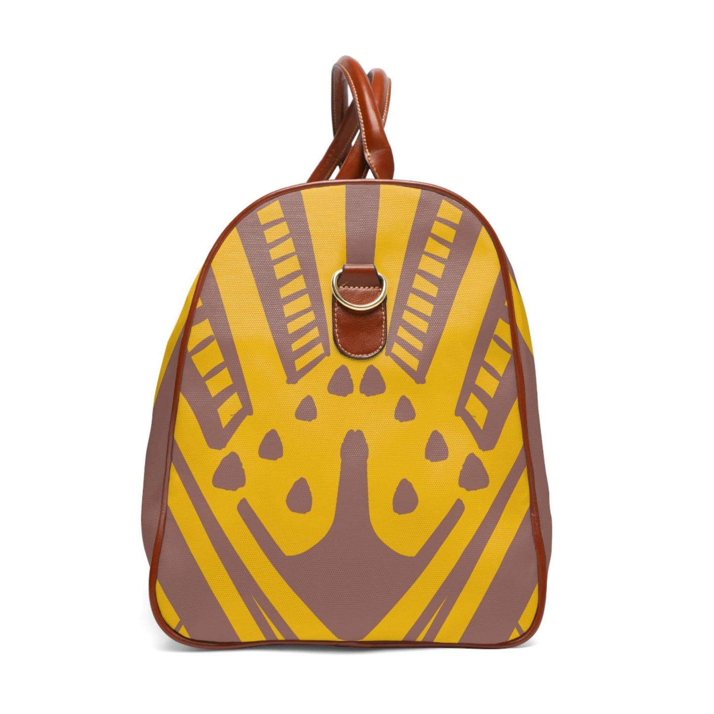 African Roots leather bag.