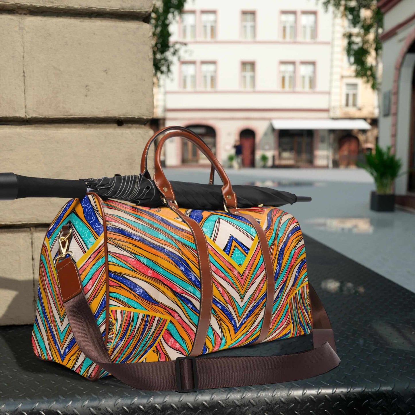 leather bag.