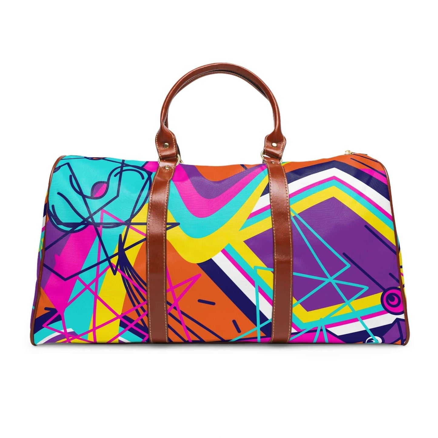 The art leather bag.