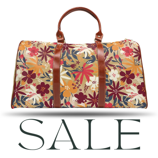 Flower pattern - Weekender bag