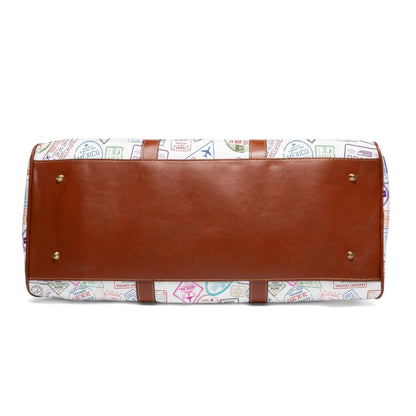 The traveler leather bag.