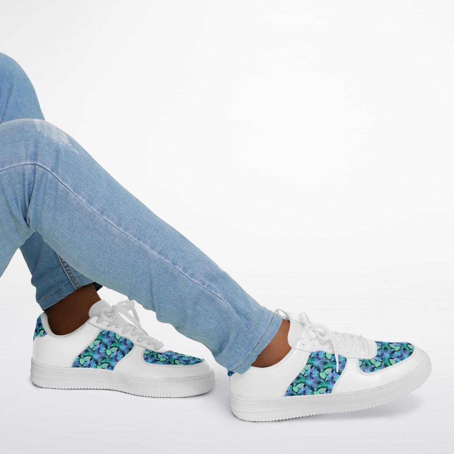 Jungle - White Low Shoes copy