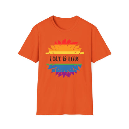 Gaylife - Love is love - Unisex Softstyle T-Shirt