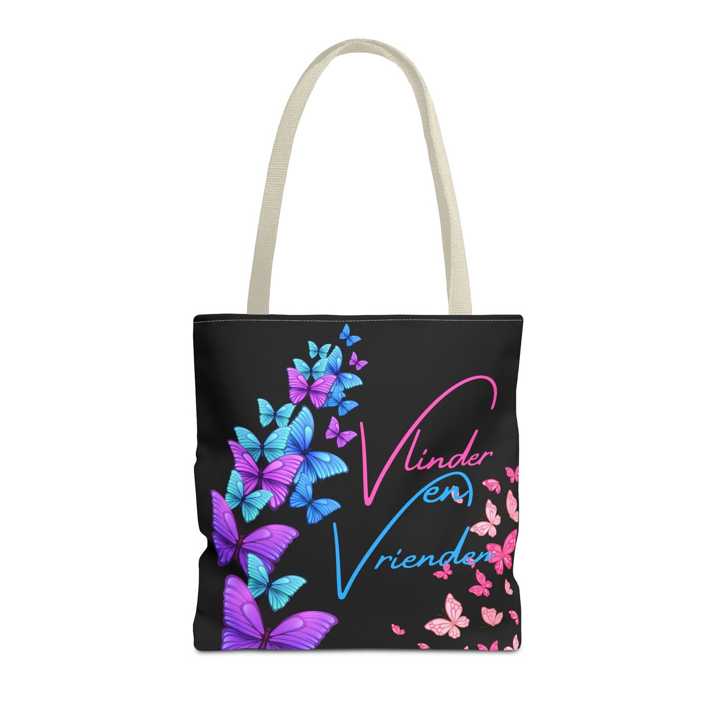 Tote Bag vlinder en vrienden blue