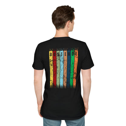 Oostende rainbow - Unisex Softstyle T-Shirt