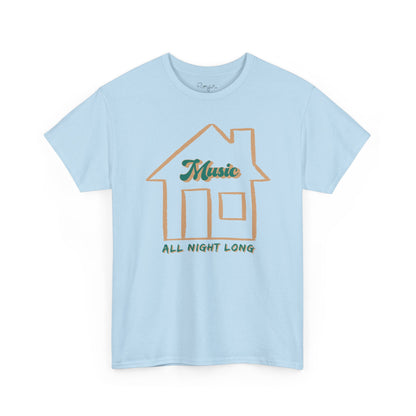 House Music All Night Tee — Party Shirt
