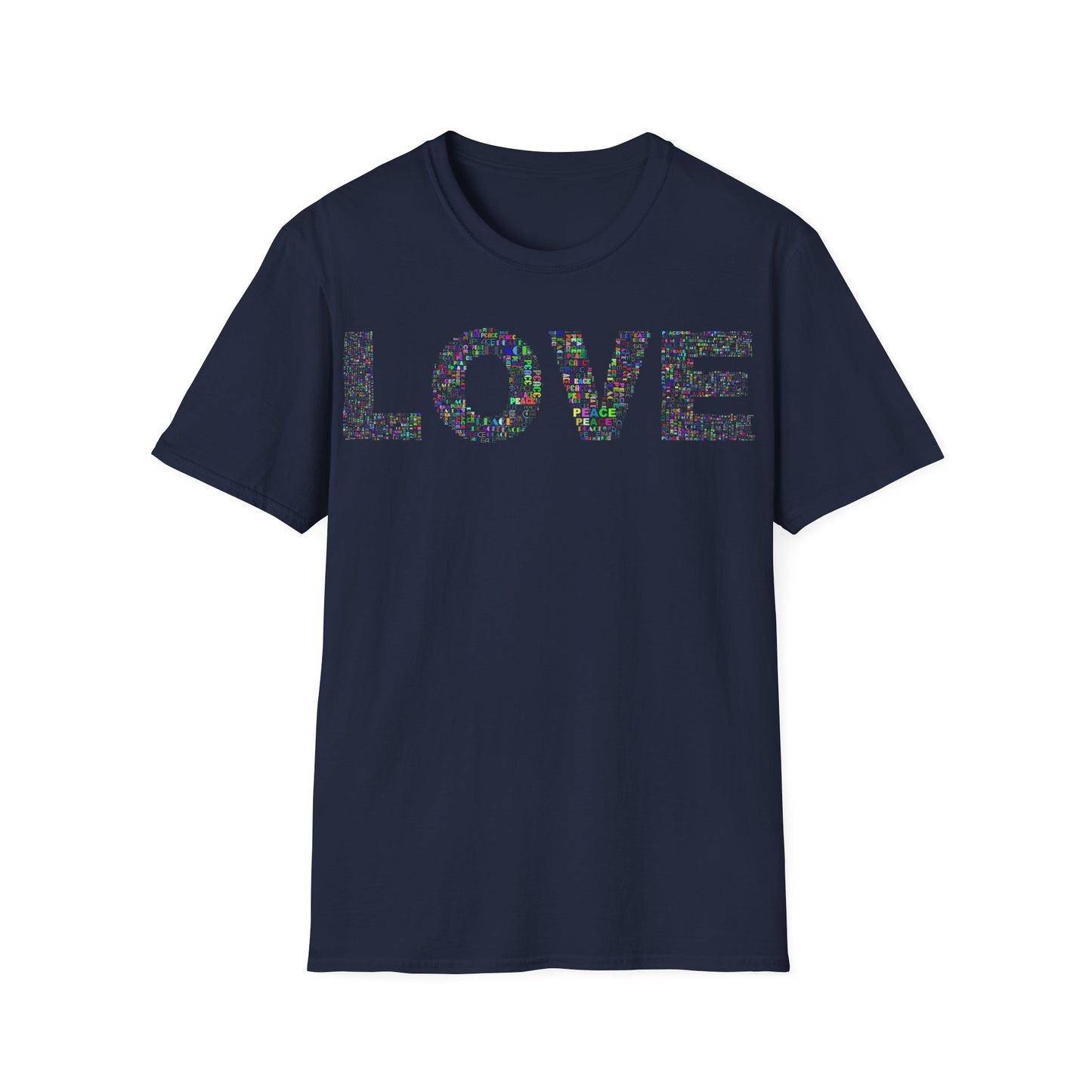 Gaylife - Love and peace - Unisex Softstyle T-Shirt