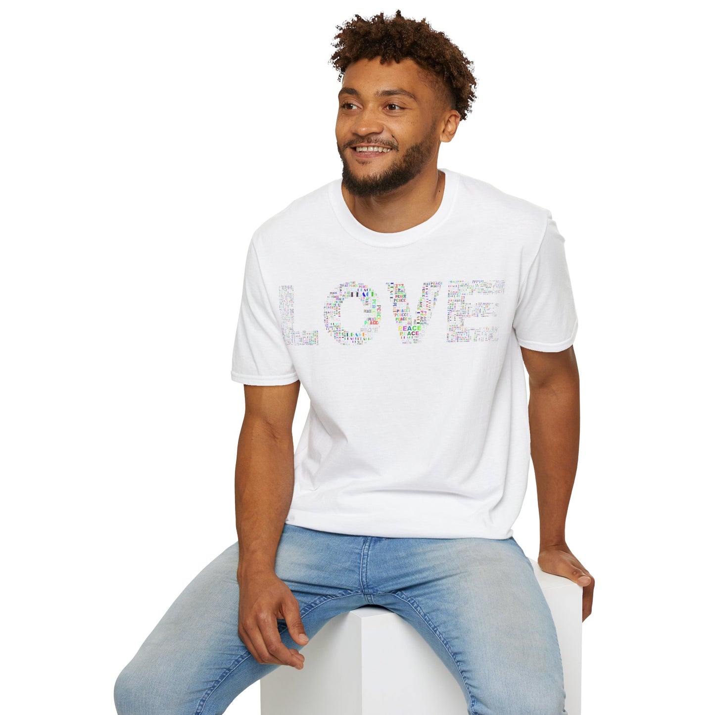 Gaylife - Love and peace - Unisex Softstyle T-Shirt