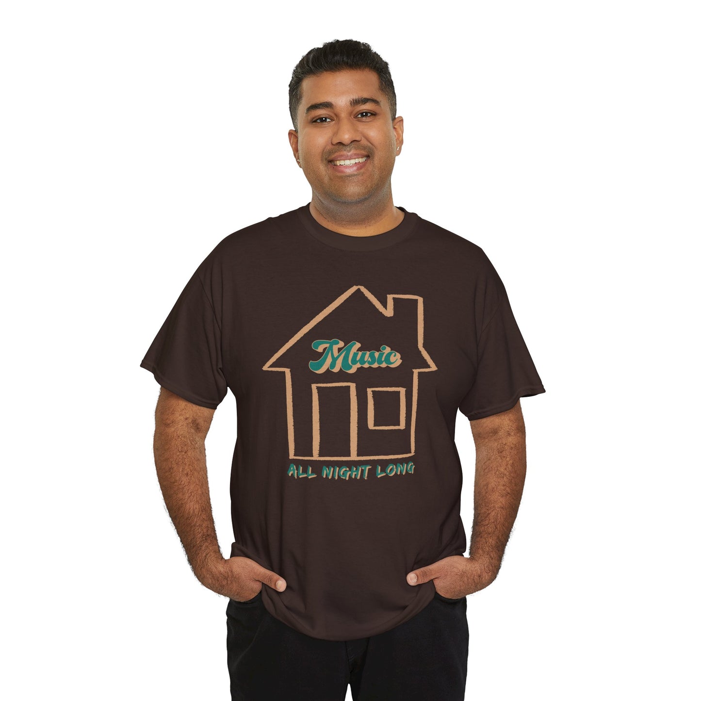 House Music All Night Tee — Party Shirt