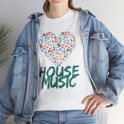 Love House Music T-Shirt — 'Love House Music' Tee for House Music Fans